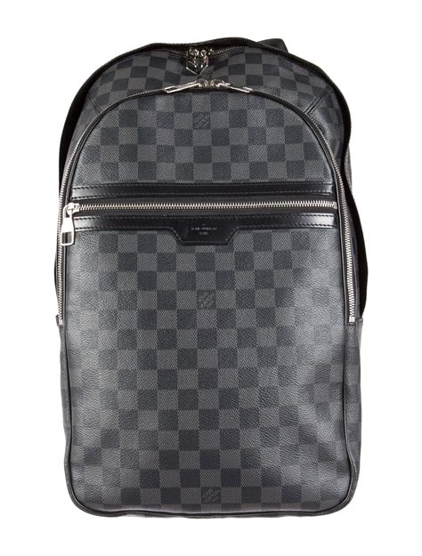 louis vuitton michael backpack size